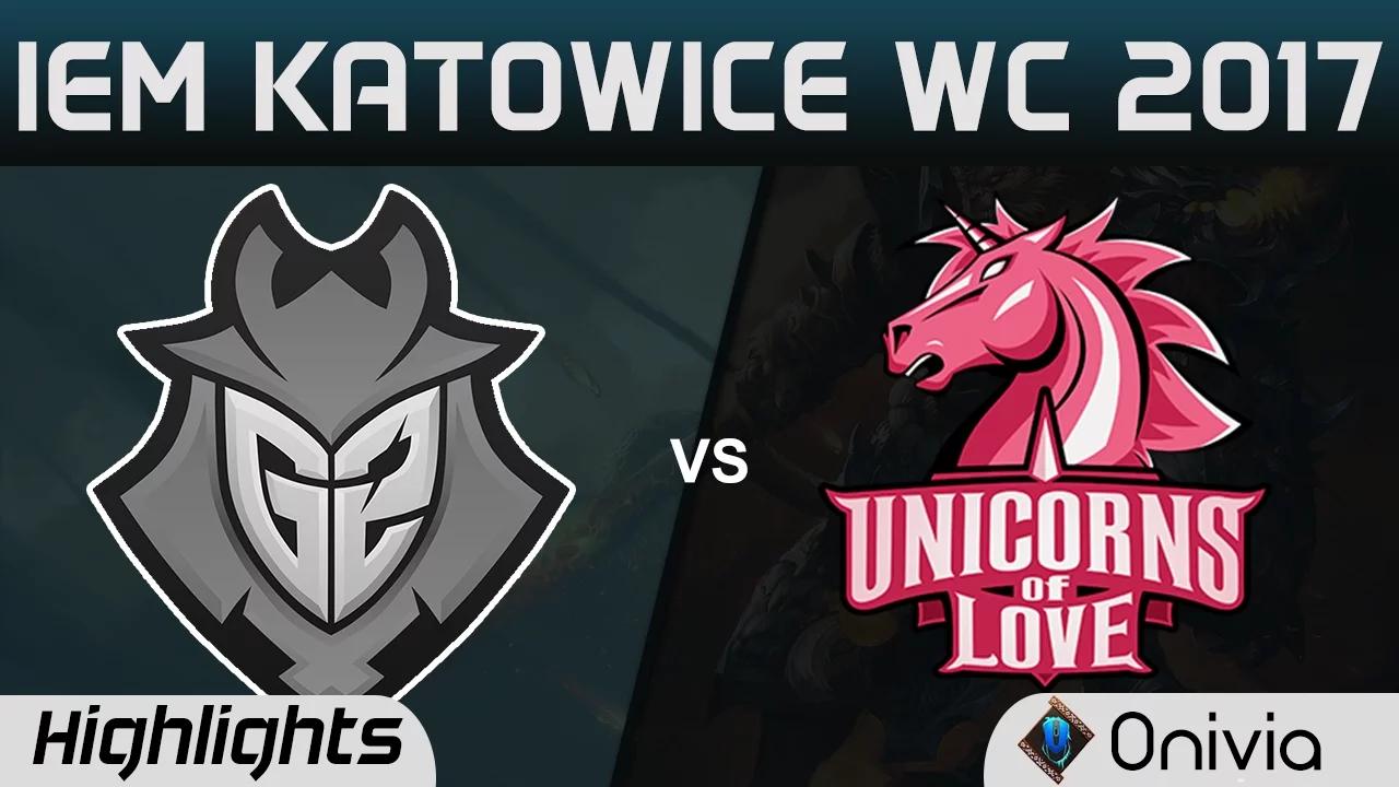 G2 vs UOL Highlights Game 1 IEM Katowice 2017 WC G2 Esports vs Unicorns of Love thumbnail