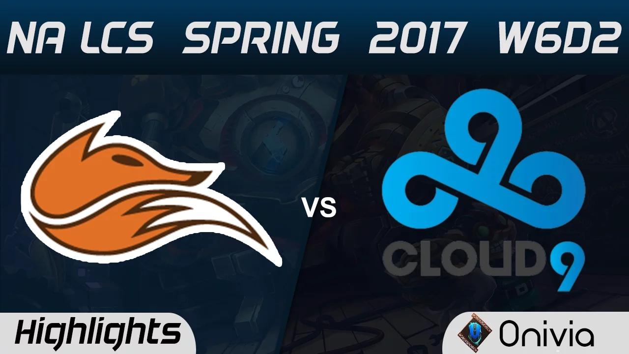 FOX vs C9 Highlights Game 2 NA LCS Spring 2017 W6D2 Echo Fox vs Cloud9 thumbnail