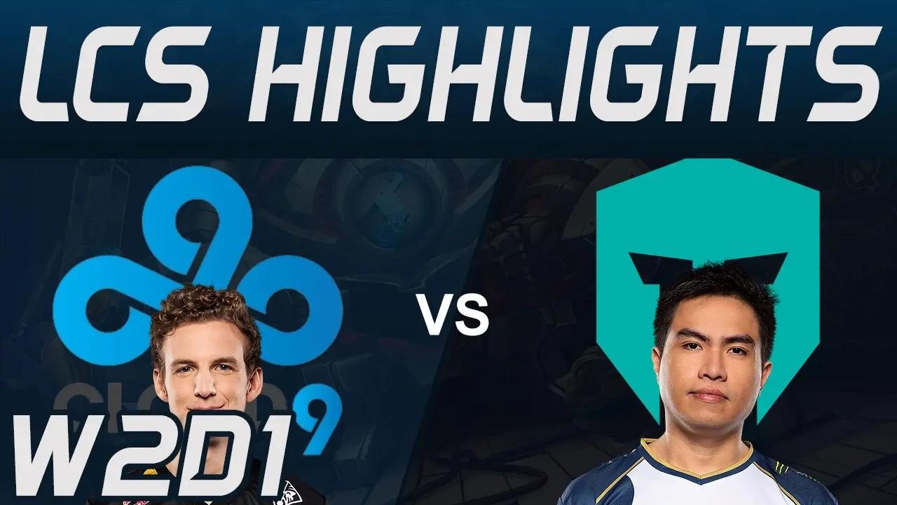 C9 vs IMT Highlights LCS Spring 2020 W2D1 Cloud9 vs Immortals LCS Highlights 2020 by Onivia thumbnail