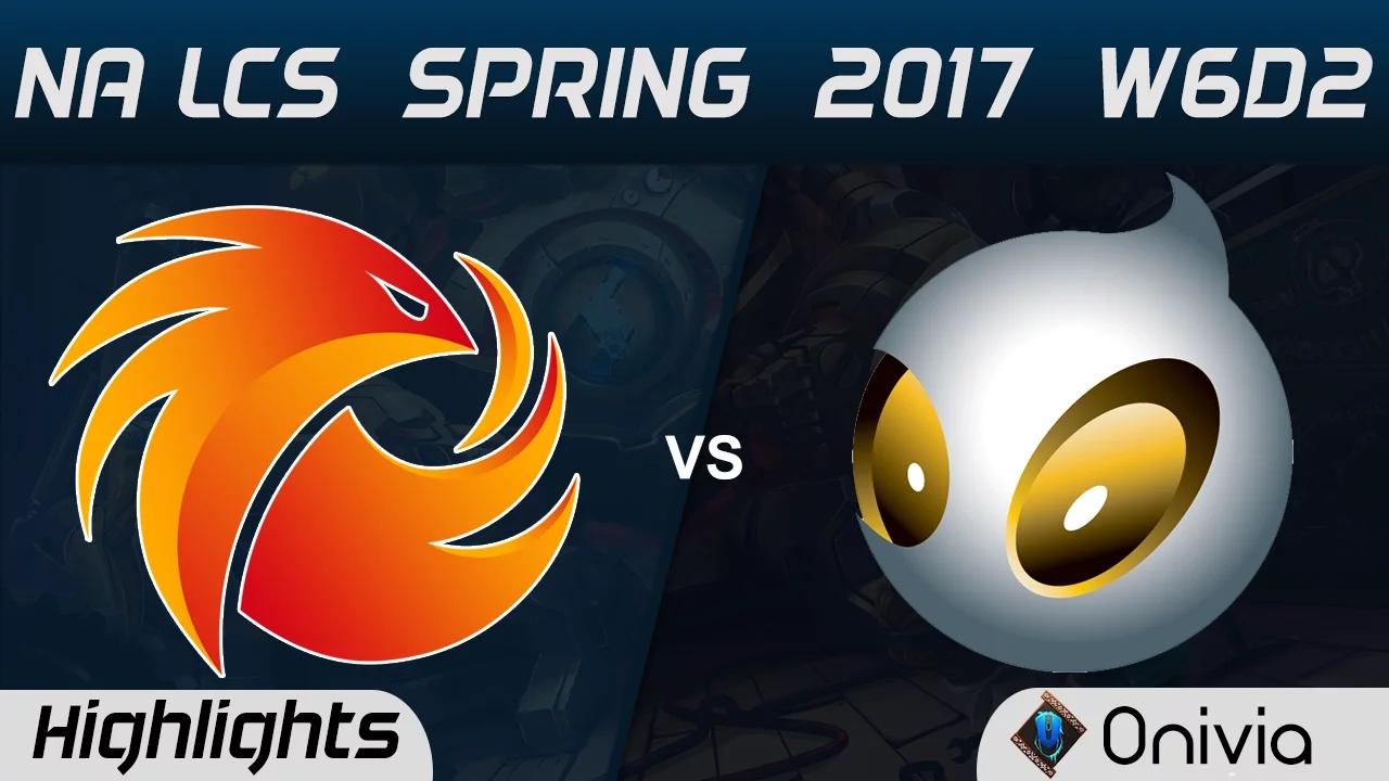 P1 vs DIG Highlights Game 1 NA LCS Spring 2017 W6D2 Phoenix1 vs Dignitas thumbnail