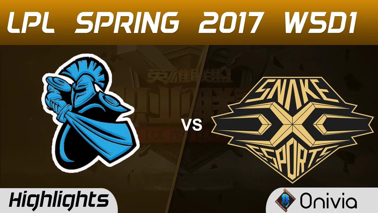 NB vs SS Highlights Game 2 LPL Spring 2017 W5D1 NewBee vs Snake thumbnail