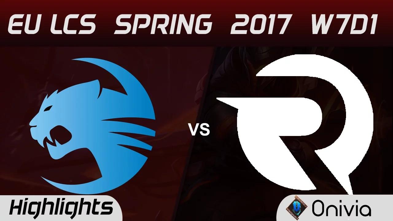 ROC vs OG Highlights Game 1 EU LCS Spring 2017 W7D1 Roccat vs Origen thumbnail