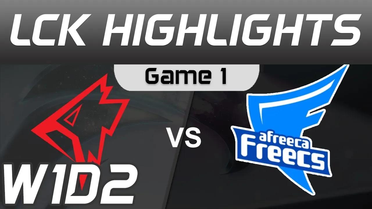 GRF vs AF Highlights Game 1 LCK Spring 2020 W1D2 Griffin vs Afreeca Freecs LCK Highlights 2020 by On thumbnail