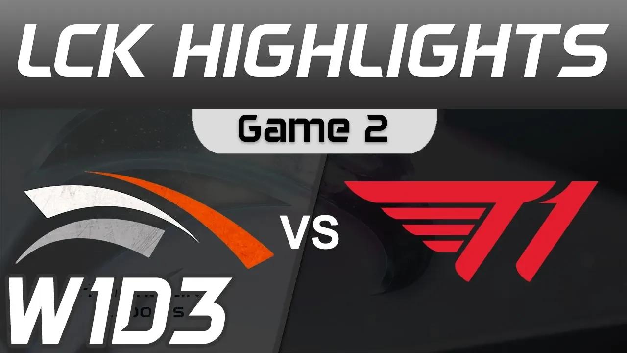 HLE vs T1 Highlights Game 2 LCK Spring 2020 W1D3 Hanwha Life Esports vs T1 LCK Highlights 2020 by On thumbnail