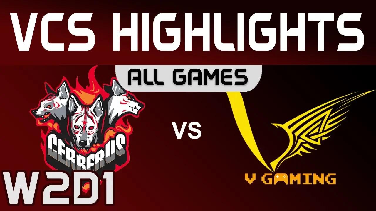 CES vs VGA Highlights ALL Games VCS Mùa Xuân 2020 CERBERUS Esports vs V Gaming Adonis by Onivia thumbnail