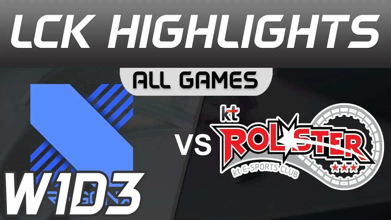 DRX vs KT ALL GAMES Highlights LCK Spring 2020 DragonX vs KT Rolster LCK Highlights 2020 by Onivia thumbnail