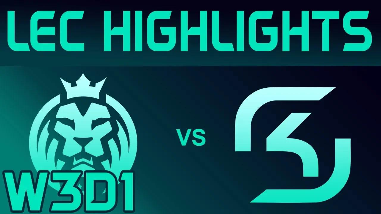 MAD vs SK Highlights LEC Spring 2020 W3D1 MAD Lions vs SK Gaming LEC Highlights 2020 by Onivia thumbnail