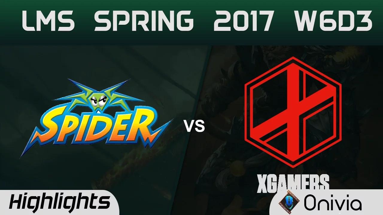 WS vs XG Highlights Game 2 LMS 精華 春季職業聯賽 2017 W6D3 Wayi Spyder vs xGamers thumbnail