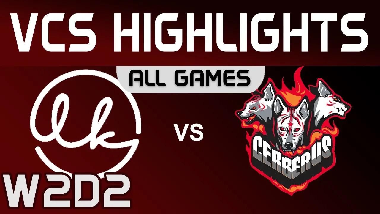 LK vs CES Highlights ALL Games VCS Mùa Xuân 2020 Lowkey Esports vs CERBERUS Esports by Onivia thumbnail