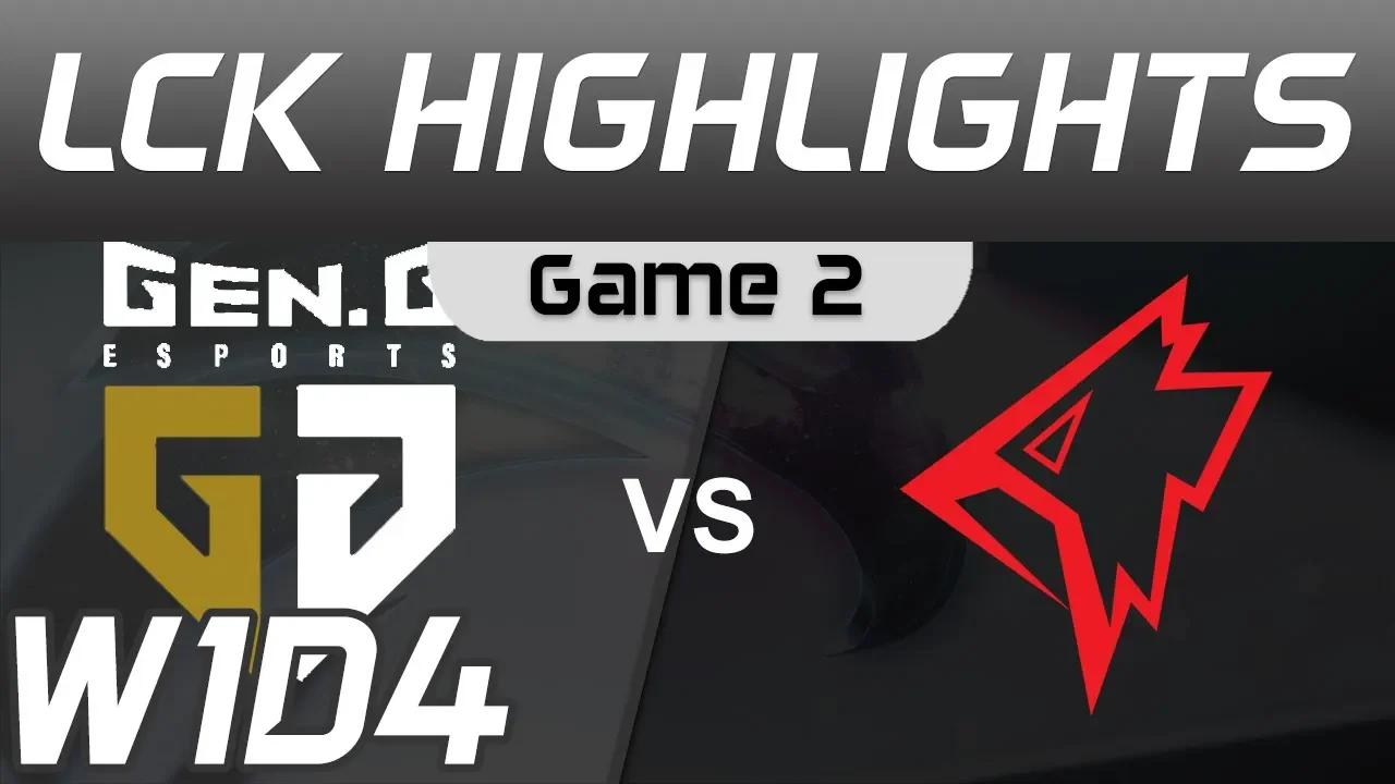 GEN vs GRF Highlights Game 2 LCK Spring 2020 W1D4 Gen G vs Griffin LCK Highlights 2020 by Onivia thumbnail