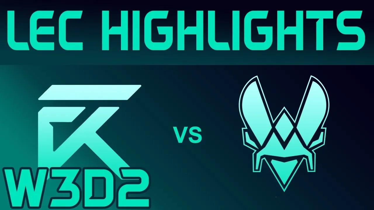 XL vs VIT Highlights LEC Spring 2020 W3D2 Excel Esports vs Team Vitality LEC Highlights 2020 by O thumbnail