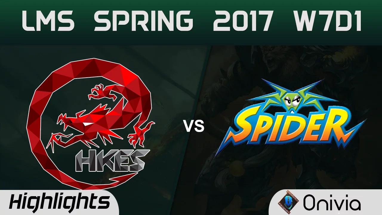 HKE vs WS Highlights Game 1 LMS 精華 春季職業聯賽 2017 W7D1 Hong Kong Esports vs Wayi Spyder thumbnail