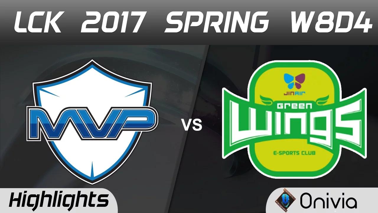 MVP vs JAG Highlights Game 1 LCK Spring 2017 W8D4 MVP vs Jin Air Green Wings thumbnail