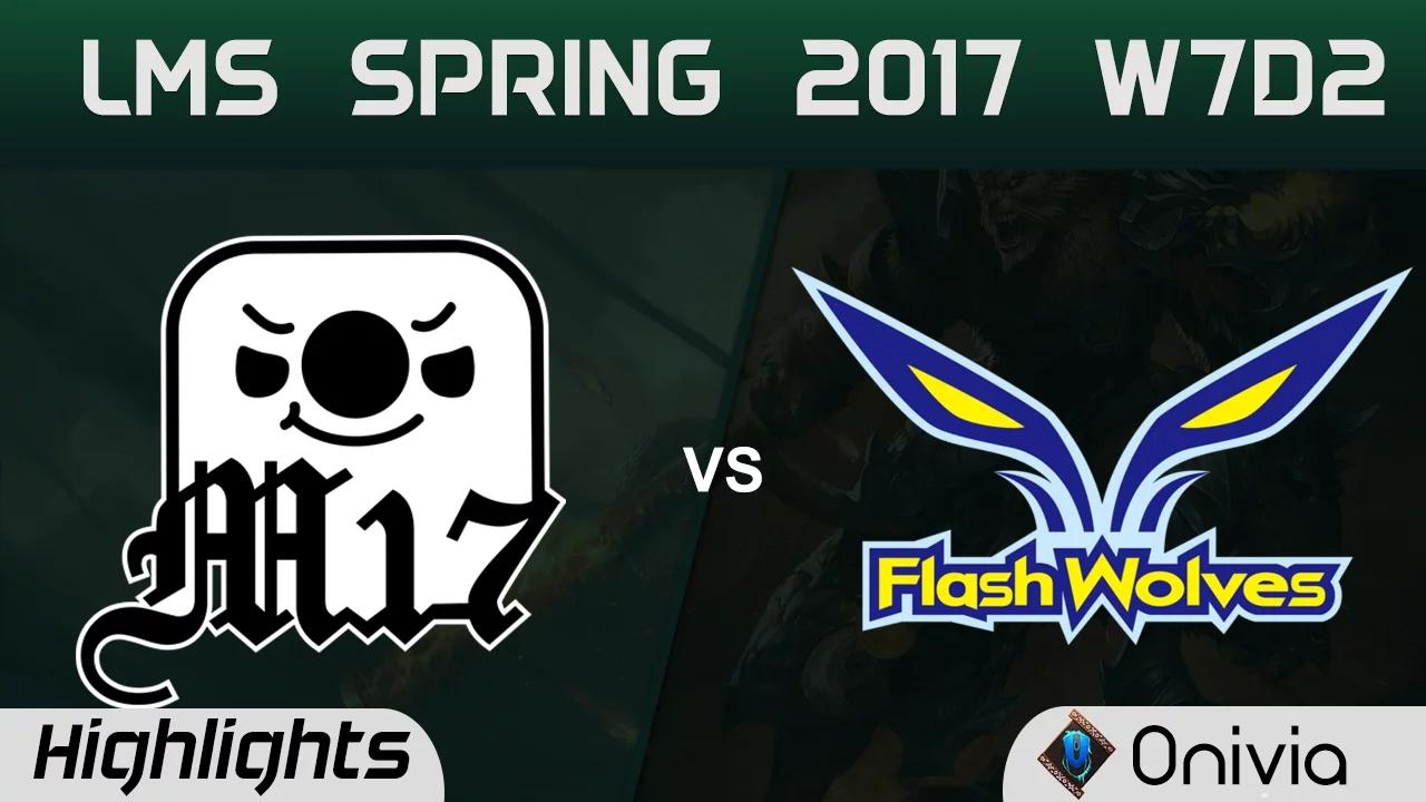 M17 vs FW Highlights Game 1 LMS 精華 春季職業聯賽 2017 W7D2 Machi Esports vs Flash Wolves thumbnail