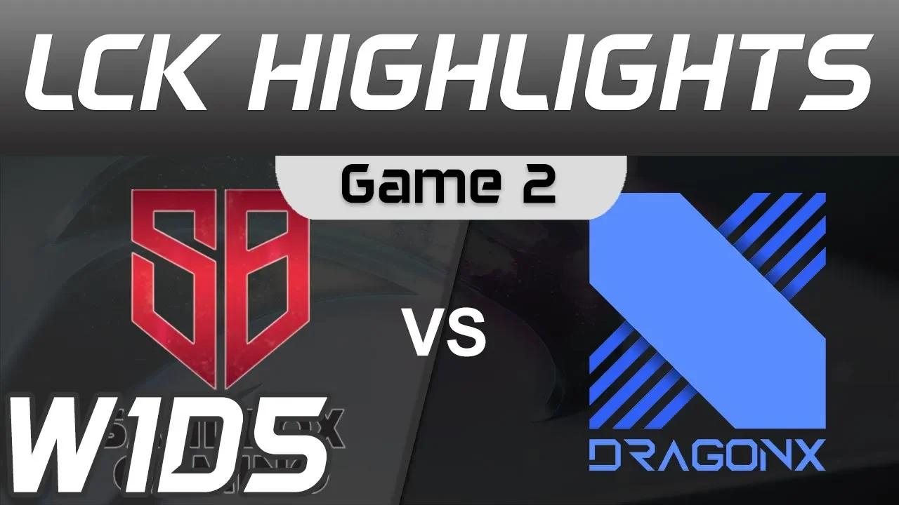 SB vs DRX Highlights Game 2 LCK Spring 2020 W1D5 SANDBOX Gaming vs DragonX LCK Highlights 2020 by On thumbnail