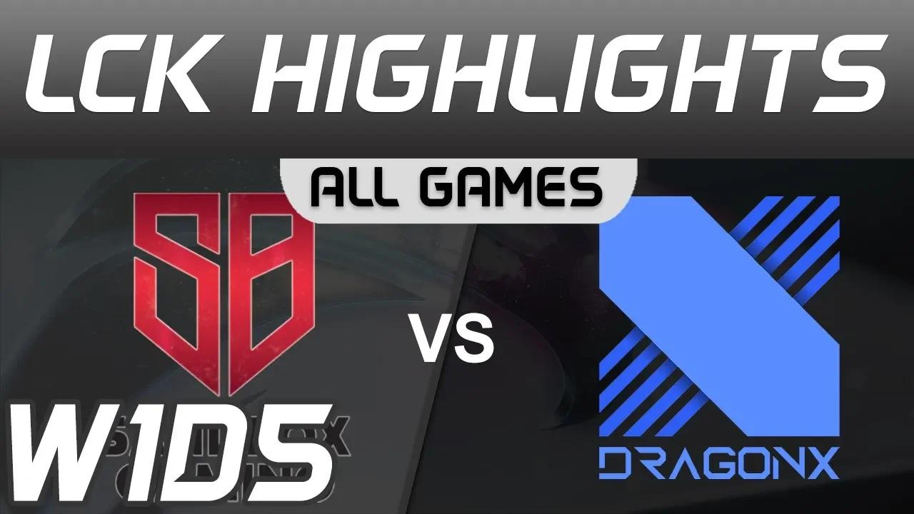 SB vs DRX ALL GAMES Highlights LCK Spring 2020 SANDBOX Gaming vs DragonX LCK Highlights 2020 by Oniv thumbnail