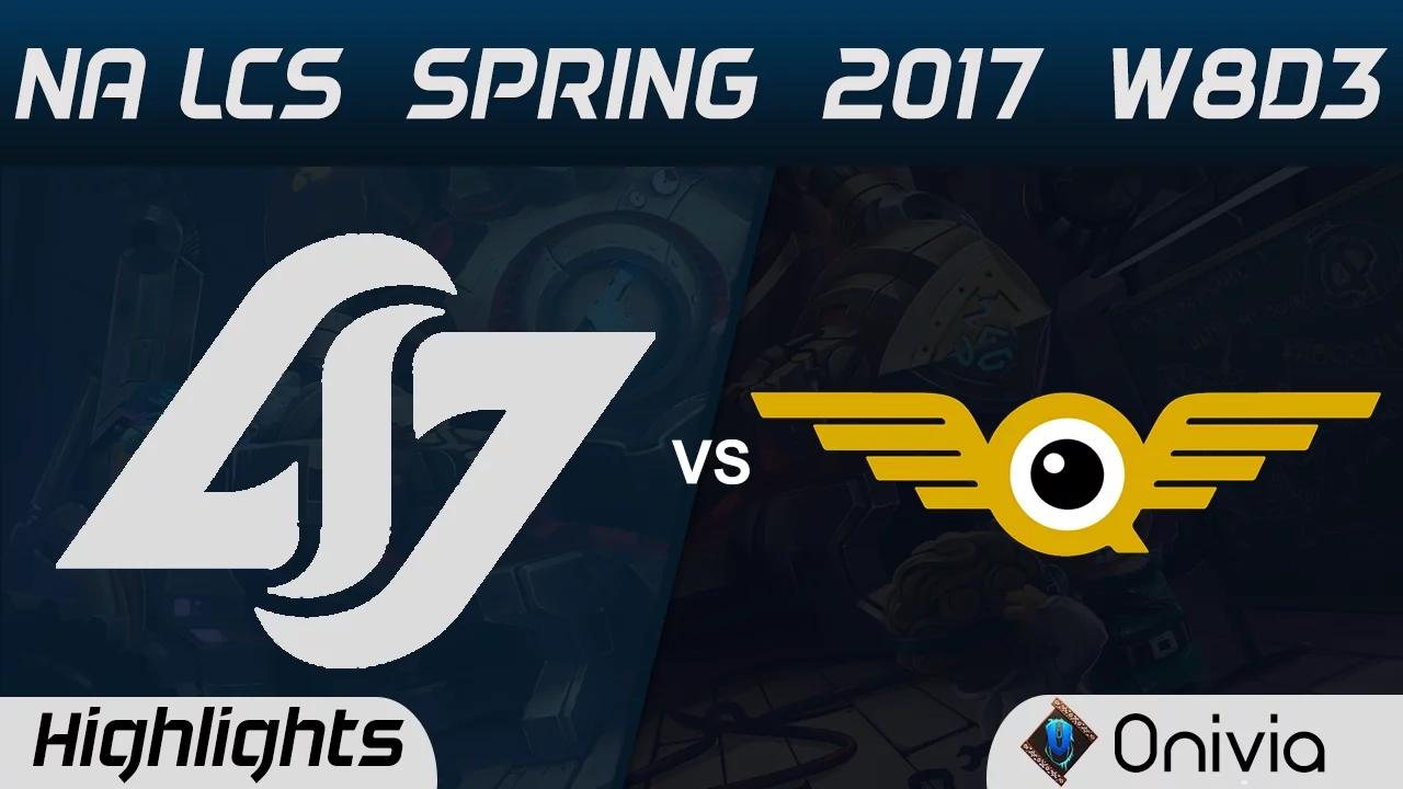 CLG vs FLY Highlights Game 2 NA LCS Spring 2017 Counter Logic Gaming vs FlyQuest thumbnail