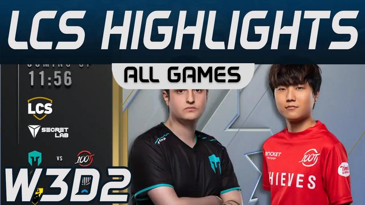 LCS Highlights Week3 Day2 LCS Spring 2020 All Games By Onivia thumbnail