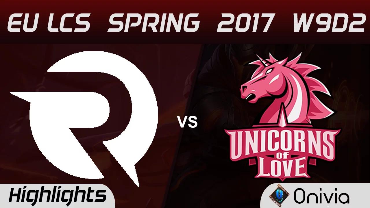 OG vs UOL Highlights Game 1 EU LCS Spring 2017 W9D2 Origen vs Unicorns of Love thumbnail