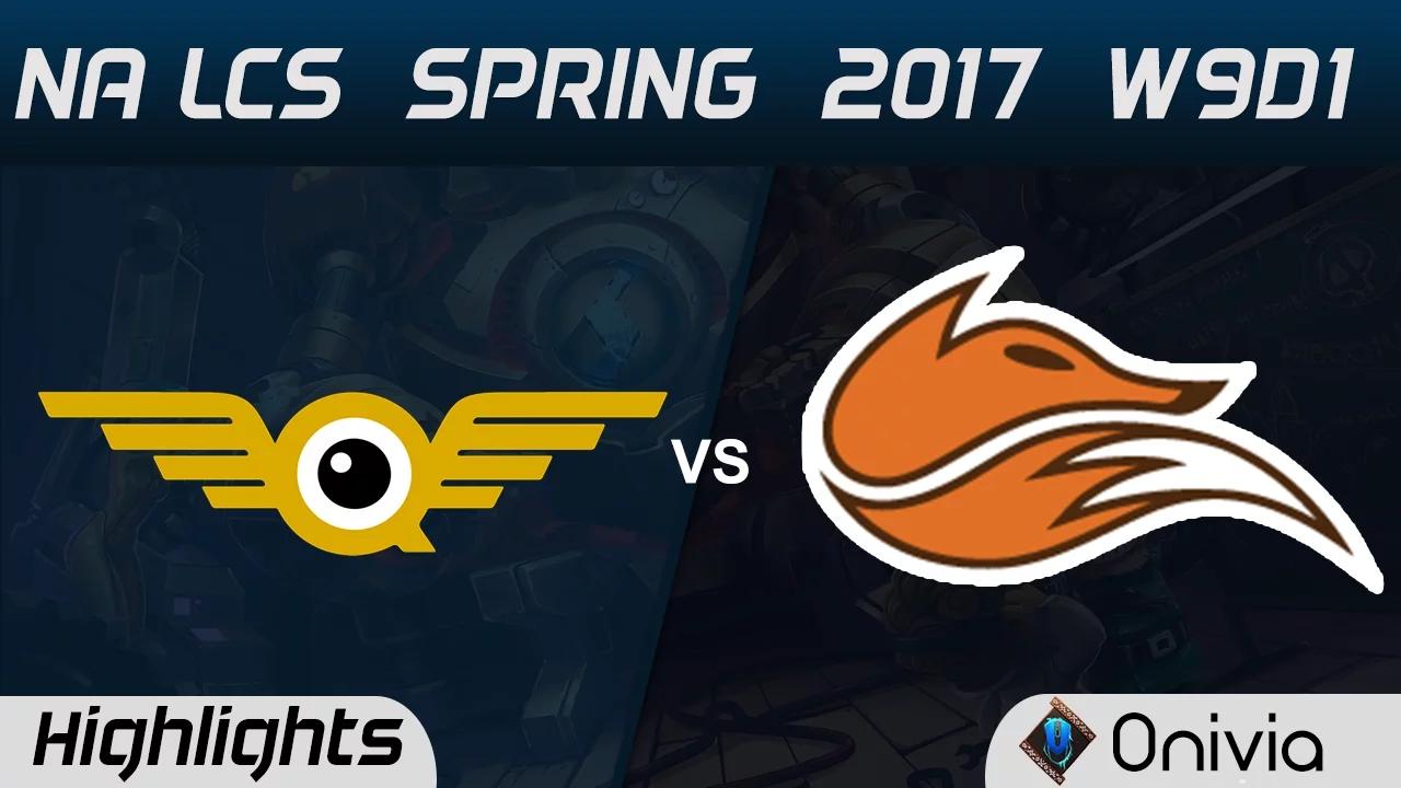 FLY vs FOX Highlights Game 1 NA LCS Spring 2017 W9D1 FlyQuest vs Echo Fox thumbnail