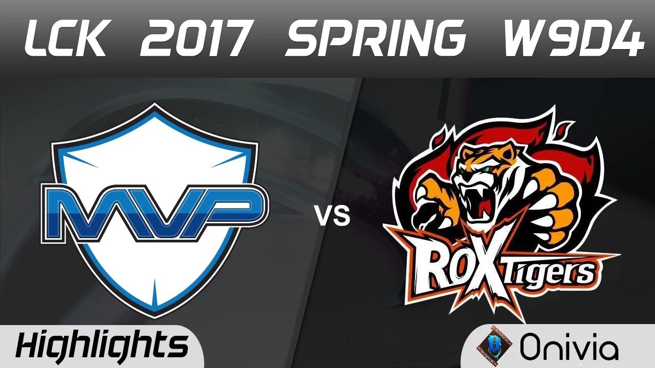 MVP vs ROX Highlights Game 1 LCK Spring 2017 W9D4 MVP vs ROX Tigers thumbnail