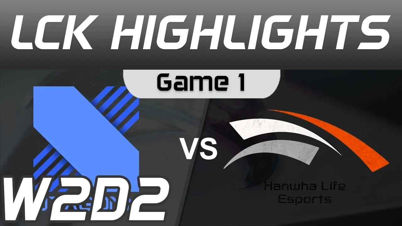 DRX vs HLE Highlights Game 1 LCK Spring 2020 W2D2 DragonX vs Hanwha Life Esports LCK Highlights 2020 thumbnail