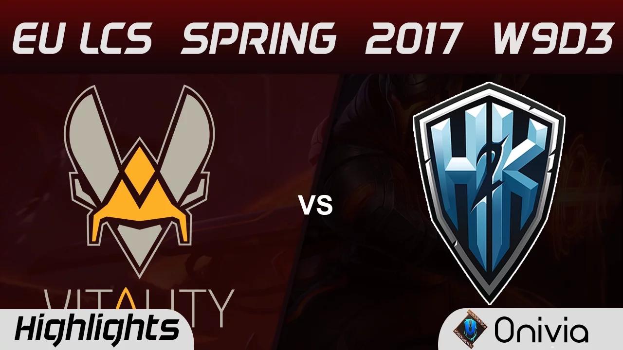 VIT vs H2K Highlights Game 2 EU LCS Spring 2017 W9D3 Vitality vs H2K Gaming thumbnail