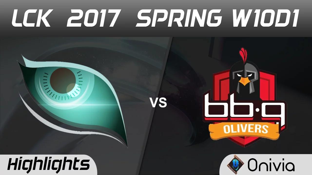 KDM vs BBQ Highlights Game 2 LCK Spring 2017 W10D1 Kongdoo Monster vs BBQ Olivers thumbnail