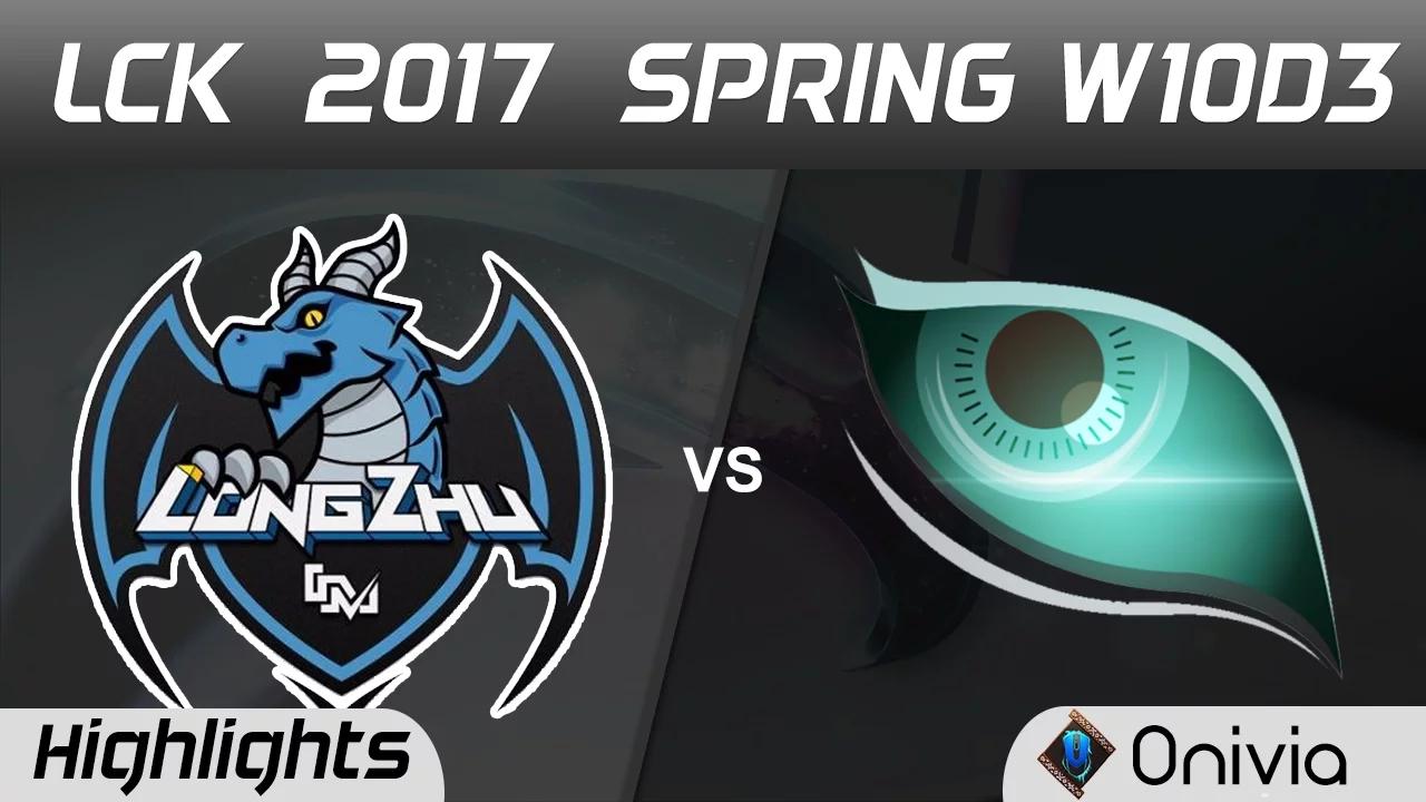 LZ vs KDM Highlights Game 1 LCK Spring 2017 W10D3 Longzhu vs Kongdoo Monster thumbnail