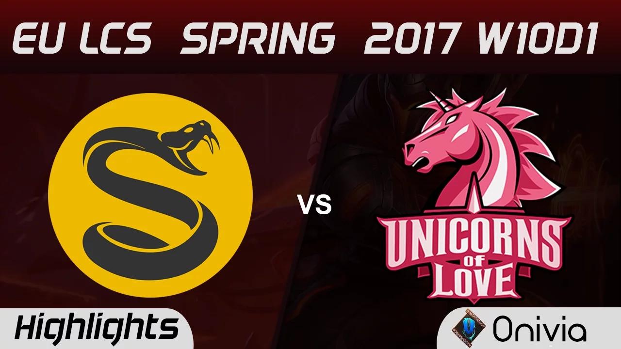 SPY vs UOL Highlights Game 3 EU LCS Spring 2017 W10D1 Splyce vs Unicorns of Love thumbnail