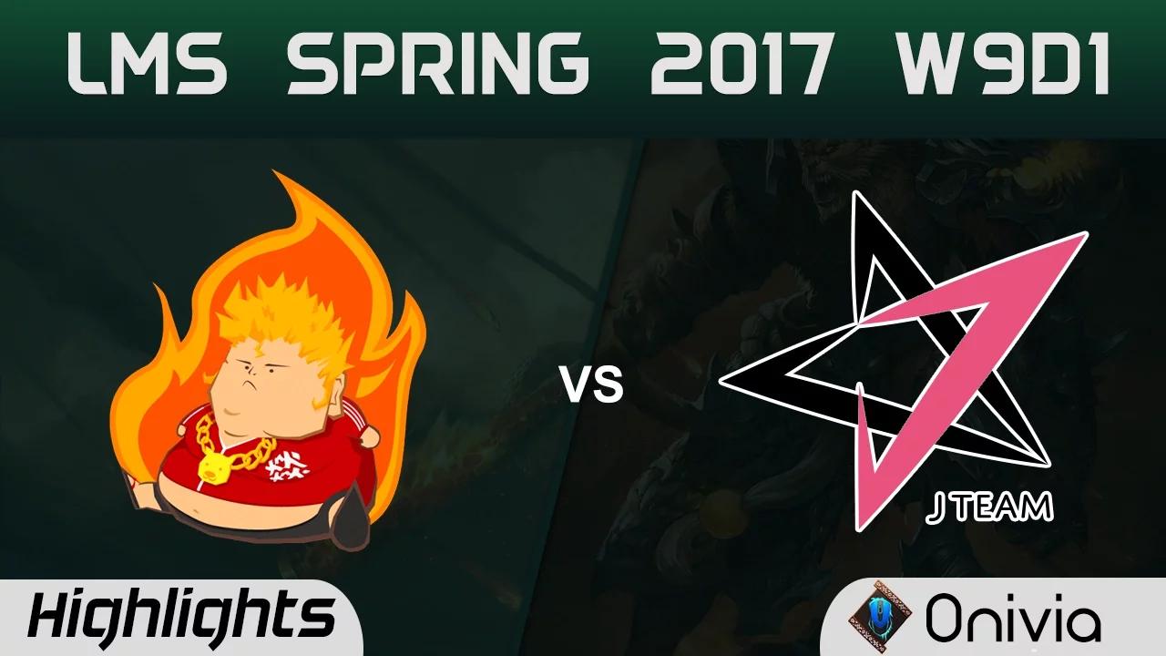 FB vs JT Highlights Game 2 LMS 精華 春季職業聯賽 2017 W9D1 Fireball vs J Team thumbnail