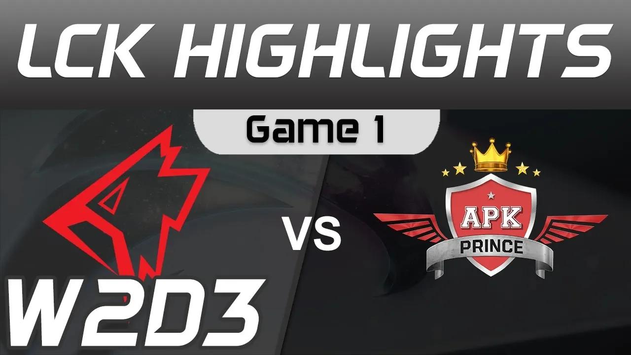 GRF vs APK Highlights Game 1 LCK Spring 2020 W2D3 Griffin vs APK Prince LCK Highlights 2020 by Onivi thumbnail