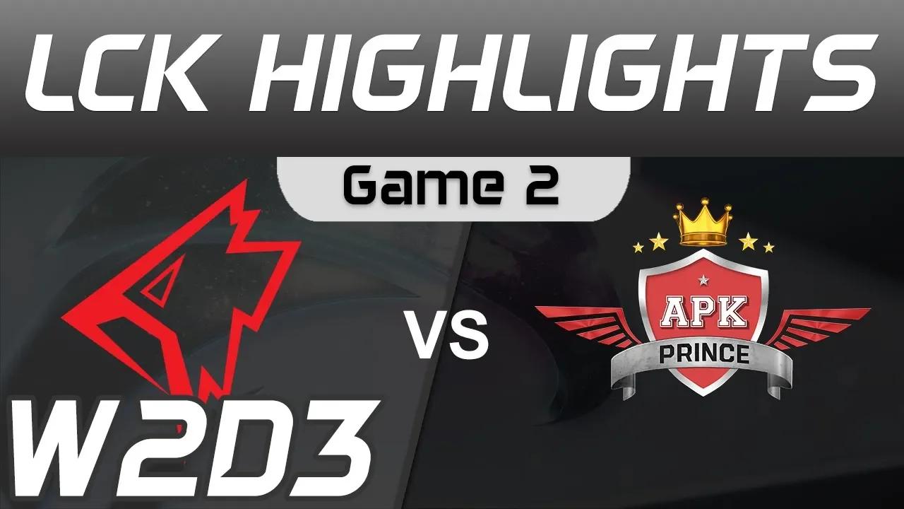 GRF vs APK Highlights Game 2 LCK Spring 2020 W2D3 Griffin vs APK Prince LCK Highlights 2020 by Onivi thumbnail