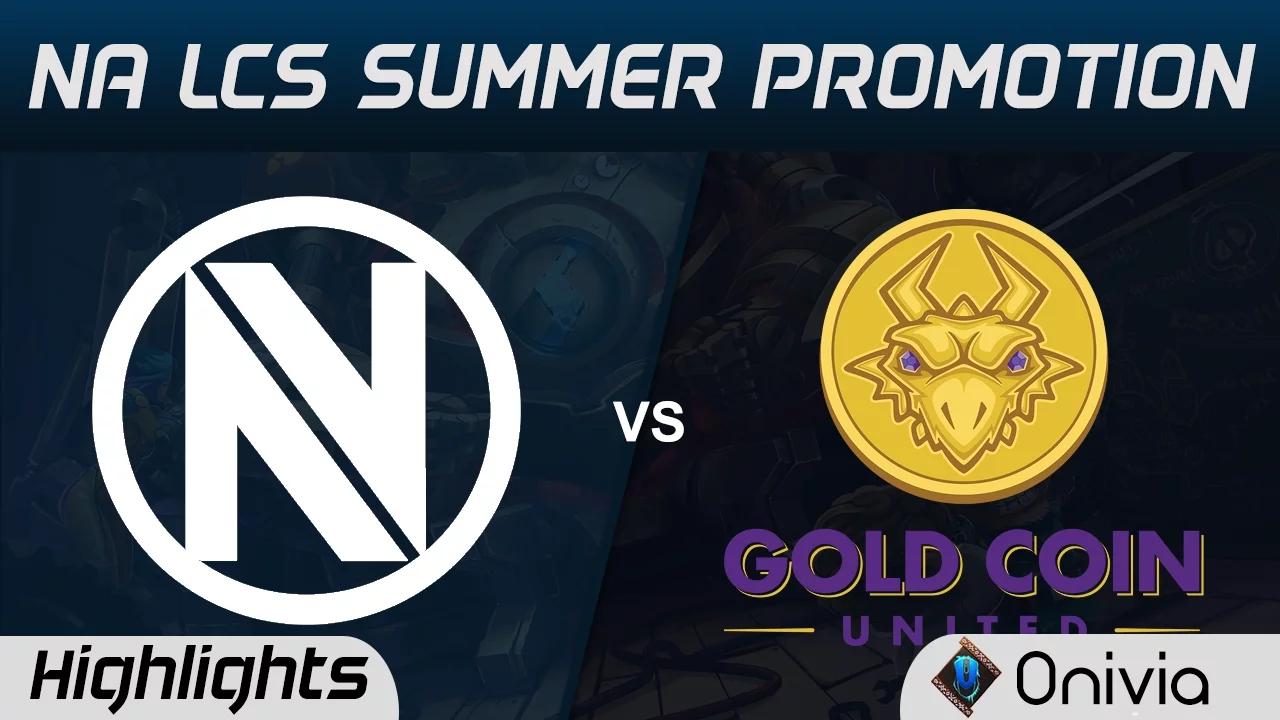 NV vs GCU Highlights Game 3 NA LCS Summer Promotion 2017 EnvyUs vs Gold Coin United thumbnail