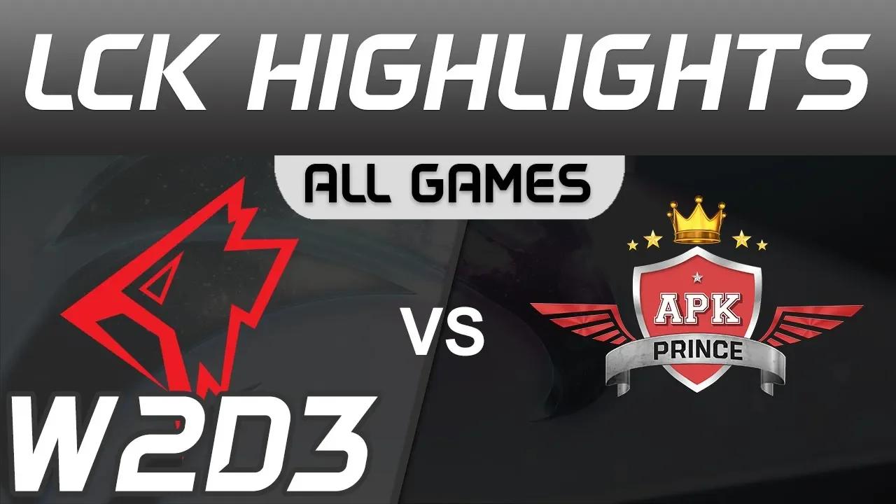 GRF vs APK ALL GAMES Highlights LCK Spring 2020 Griffin vs APK Prince LCK Highlights 2020 by Onivia thumbnail