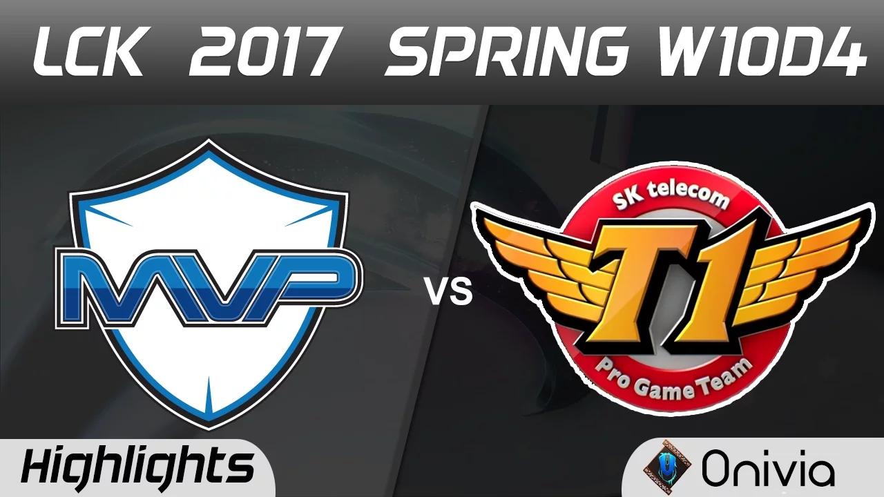 MVP vs SKT Highlights Game 2 LCK Spring 2017 W10D4 MVP vs SK Telecom T1 thumbnail