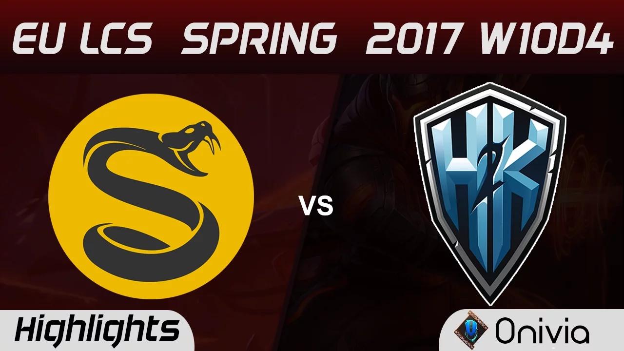 SPY vs H2K Highlights Game 1 EU LCS Spring 2017 W10D4 Splyce vs H2K Gaming thumbnail