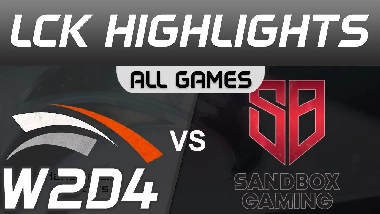 HLE vs SB ALL GAMES Highlights LCK Spring 2020 Hanwha Life Esports vs SANDBOX Gaming LCK Highlights thumbnail