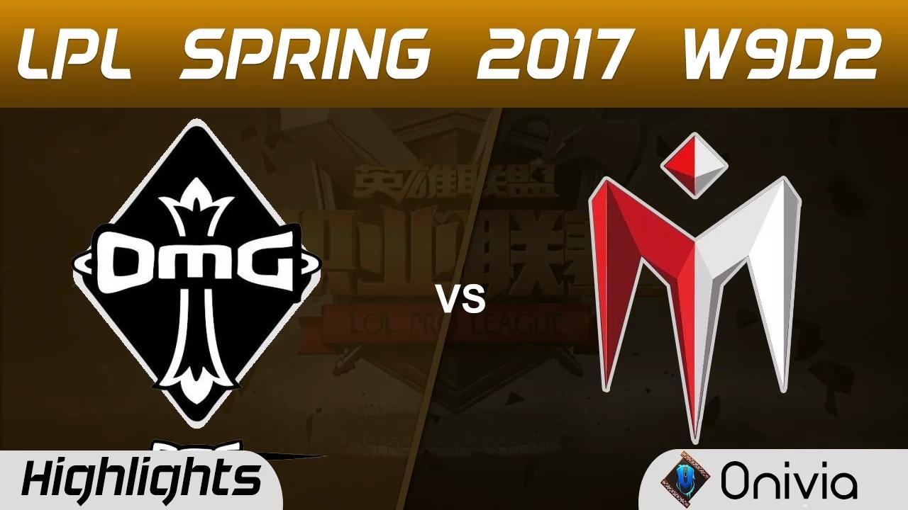 OMG vs IM Highlights Game 1 LPL Spring 2017 W9D2 OMG vs I May thumbnail