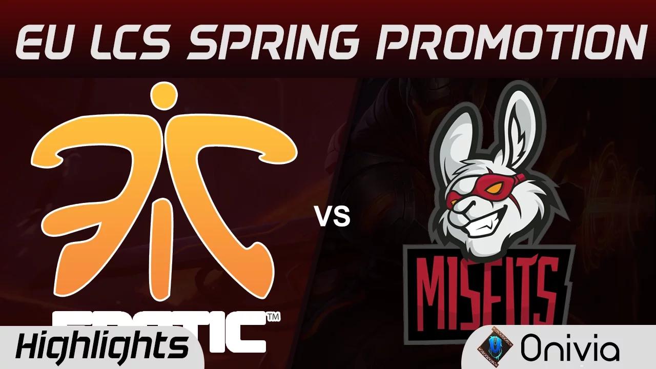 FNA vs MFA Highlights Game 3 LCS Summer Promotion 2017 Fnatic Academy vs Misfits Academy thumbnail