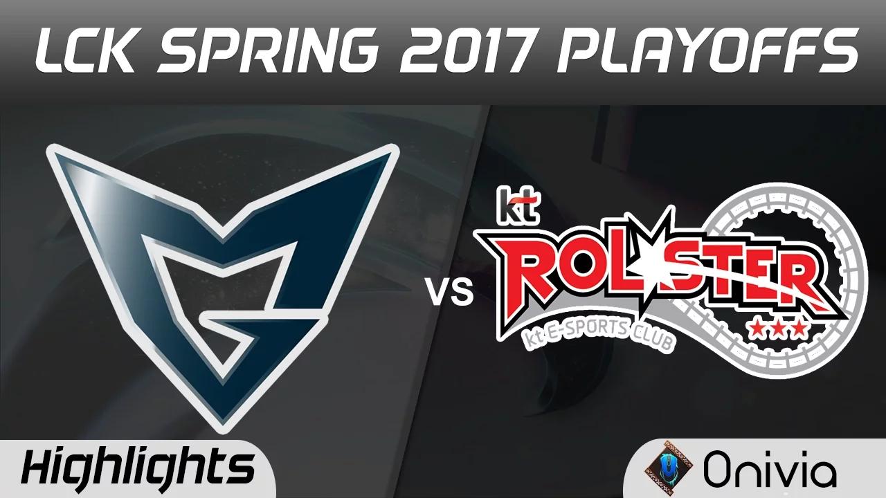 SSG vs KT Highlights Game 1 LCK Spring Playoffs 2017 Samsung vs KT Rolster thumbnail