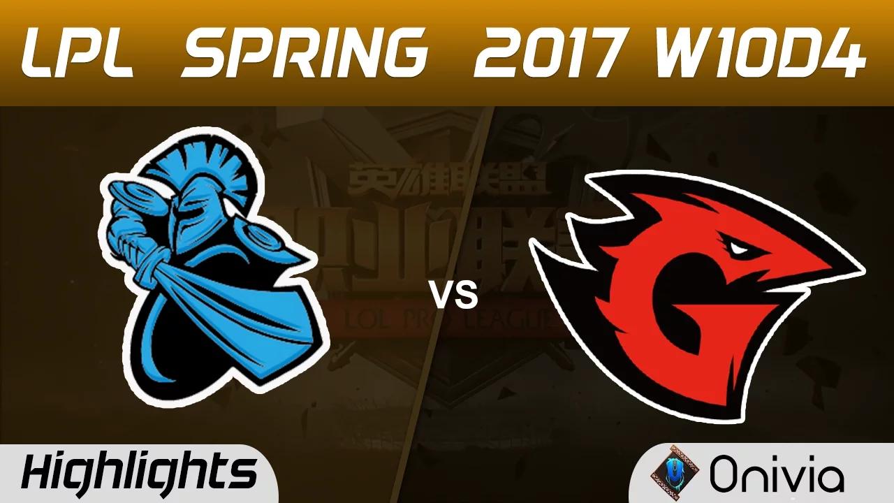 NB vs GT Highlights Game 2 LPL Spring 2017 W10D1 NewBee vs Game Talents thumbnail