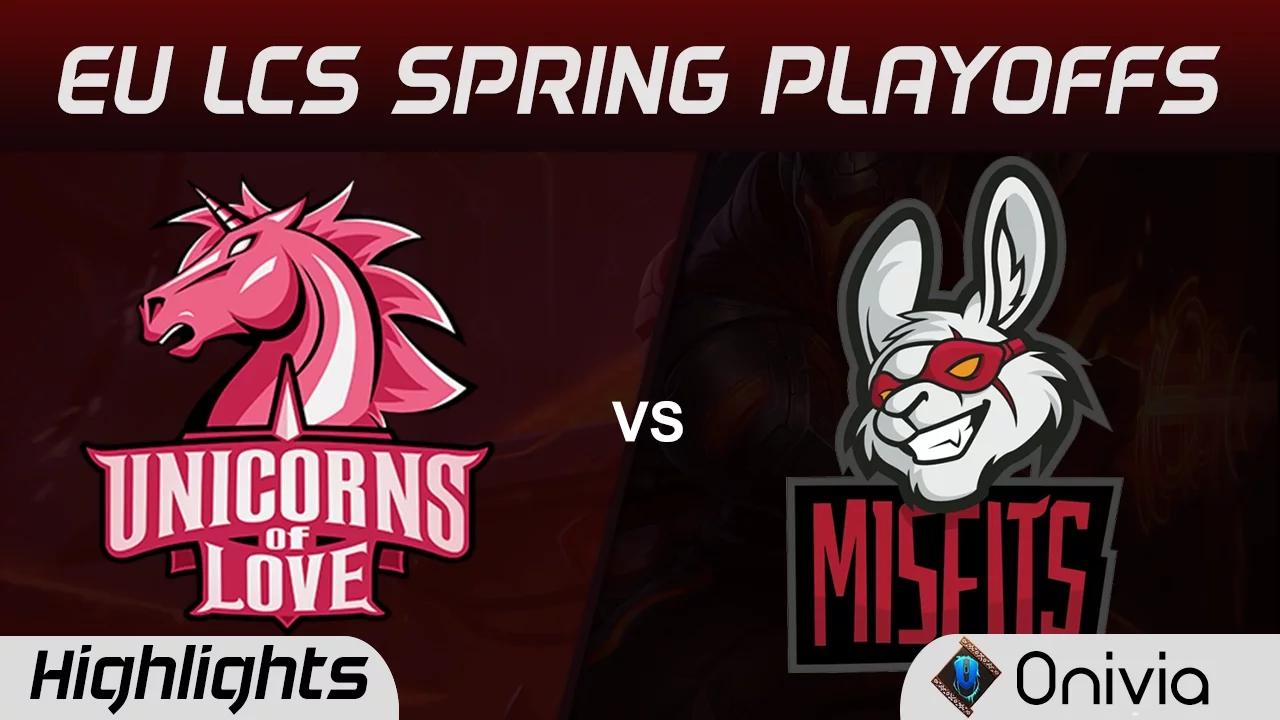 UOL vs MSF Highlights Game 1 LCS Spring Playoffs 2017 Unicorns of Love vs Misfits thumbnail