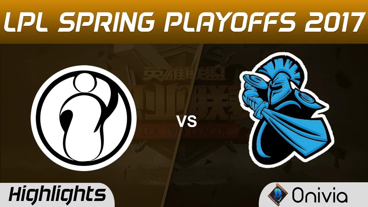 NB vs IG Highlights Game 2 LPL Spring Playoffs 2017 NewBee vs Invictus Gaming thumbnail