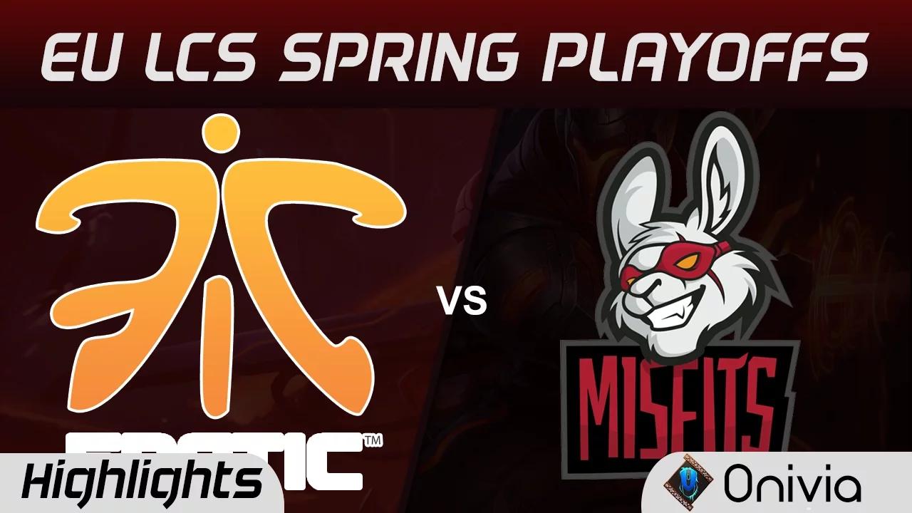 FNC vs MSF Highlights Game 2 LCS Spring Playoffs 2017 Fnatic vs Misfits thumbnail