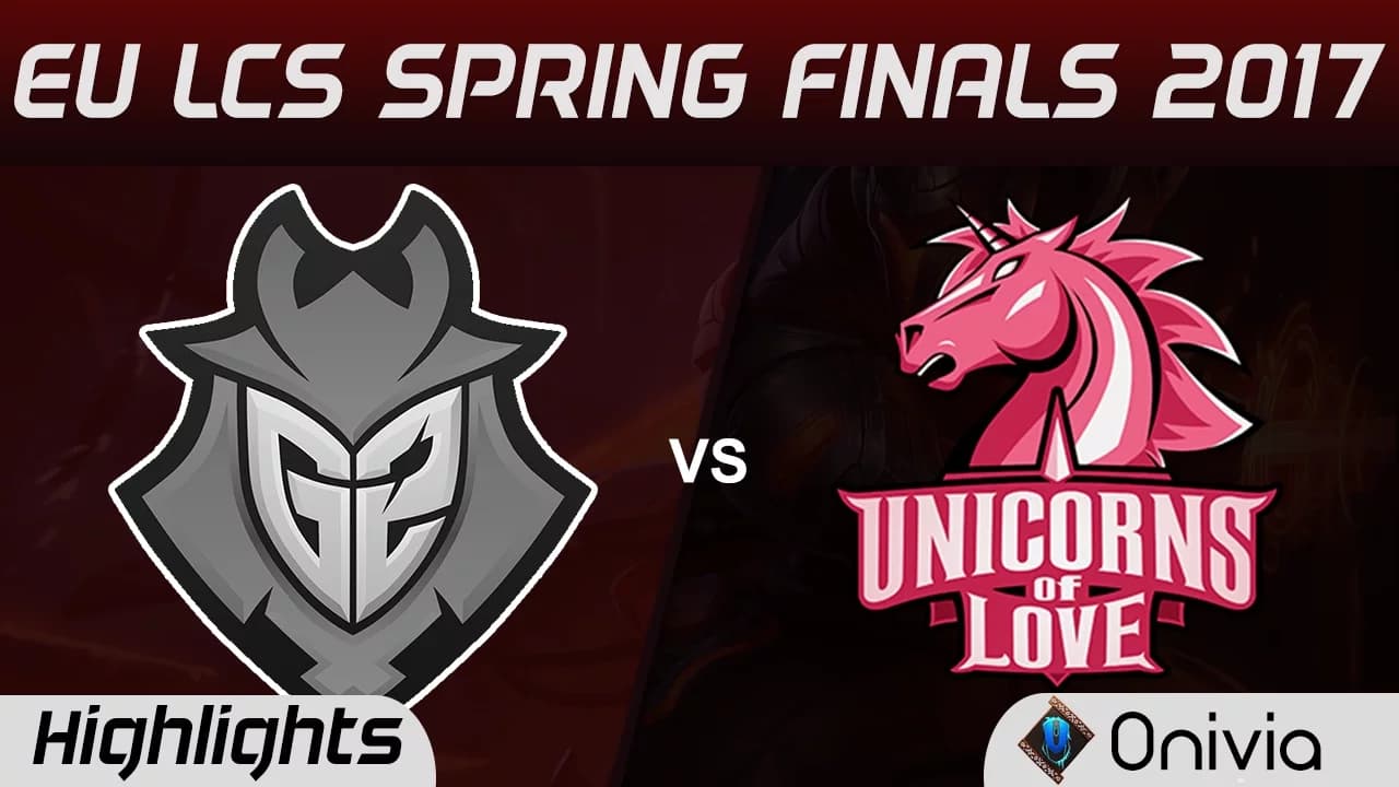G2 vs UOL Highlights Game 1 LCS Spring Finals 2017 G2 Esports vs Unicorns of Love thumbnail