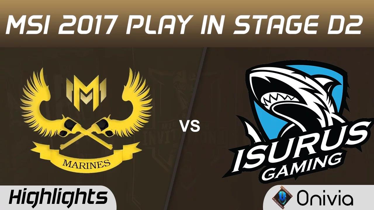 GAM vs ISG Highlights MSI 2017 Play In Stage D2 Marine Esports vs Isurus Gaming by Onivia thumbnail