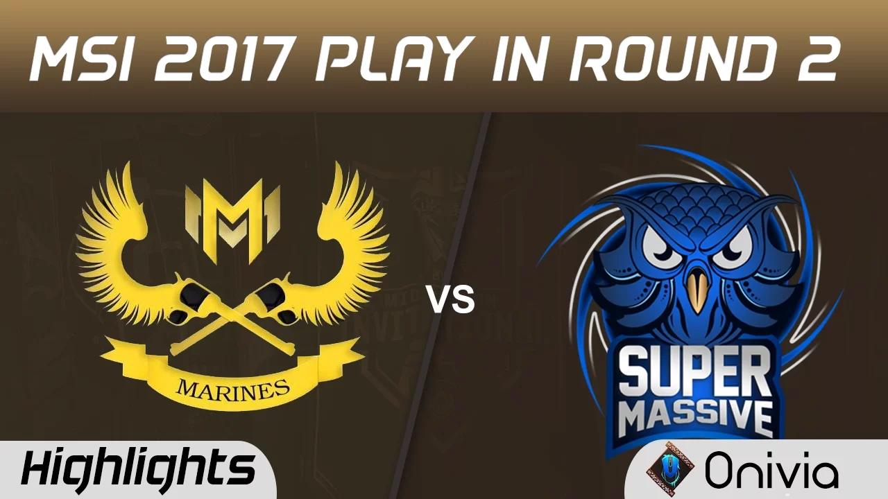 GAM vs SUP Highlights Game 4 MSI 2017 Play In Round 2 Gigabyte Marines vs SuperMassive by Onivia thumbnail