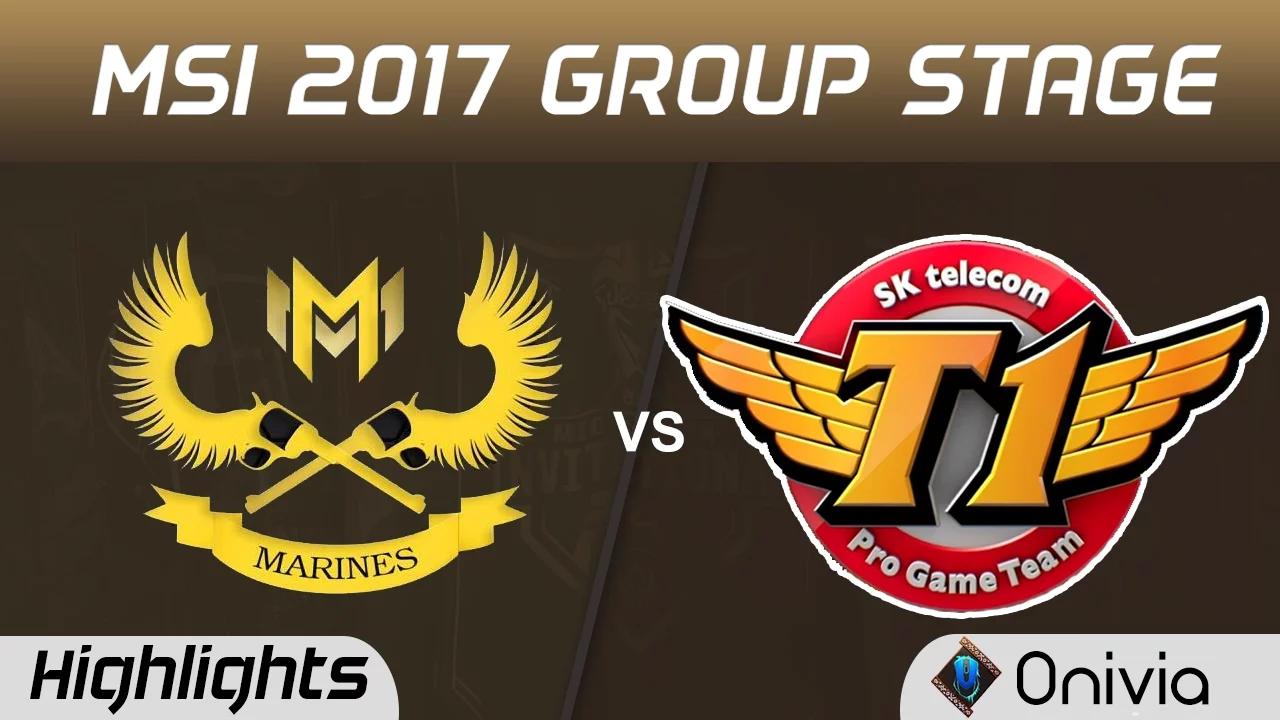 GAM vs SKT Highlights MSI 2017 Group Gigabyte Marines vs SK Telecom T1 by Onivia thumbnail