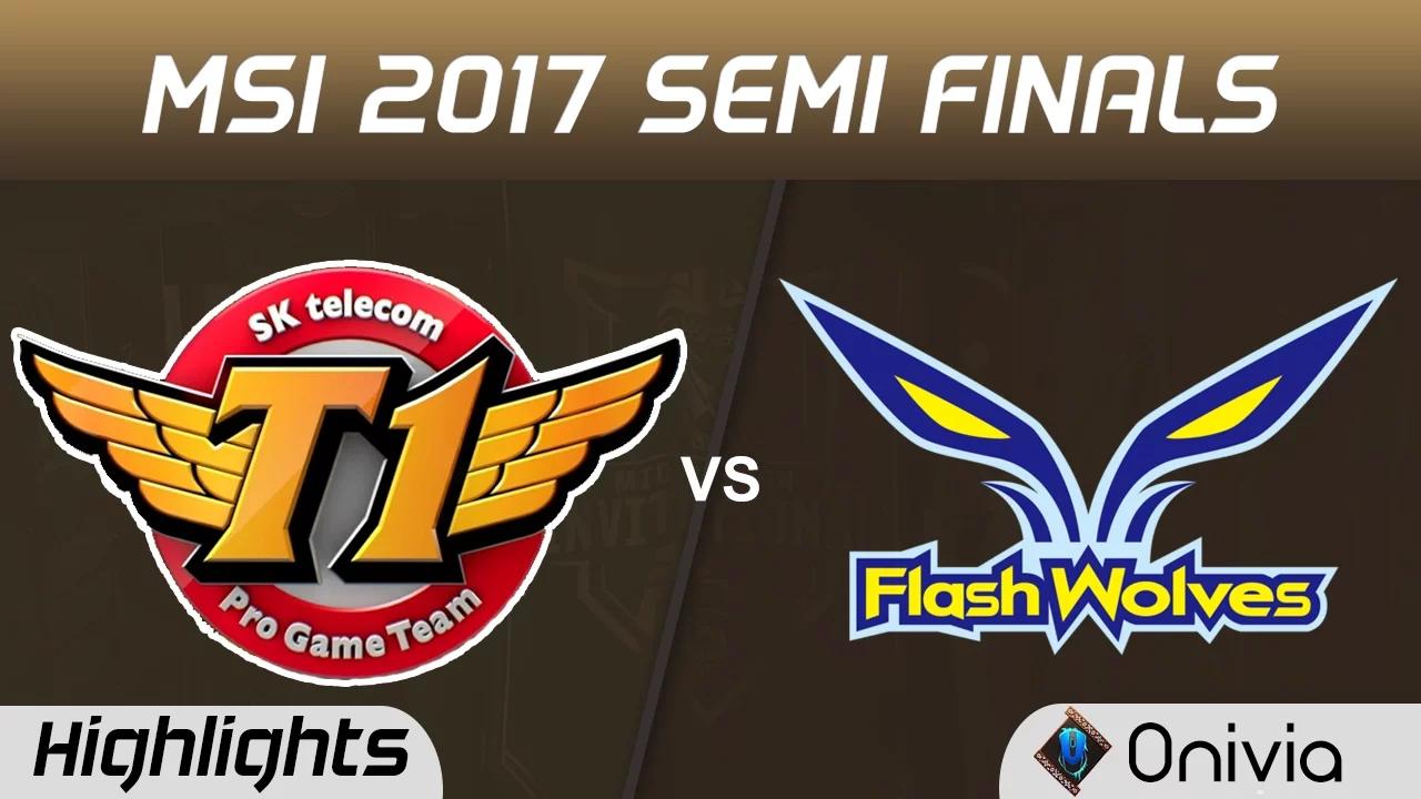 SKT vs FW Highlights Game 3 MSI 2017 Semi Finals SK Telecom T1 vs Flash Wolves by Onivia thumbnail